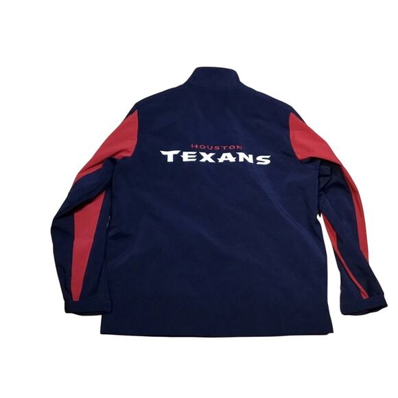 Brooks Reed Autographed Texans Zip Up Jacket - Picture 4 of 4